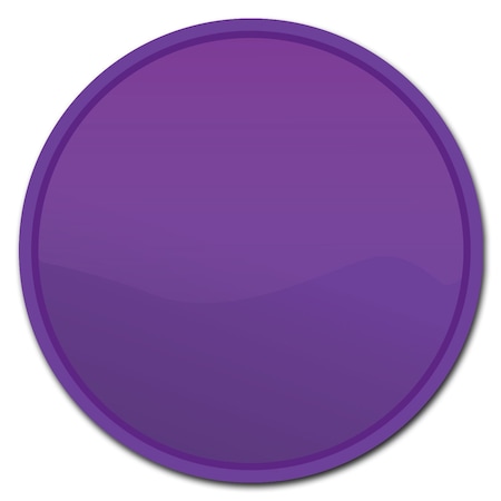 Purple Circle Vinyl Laminated Decal